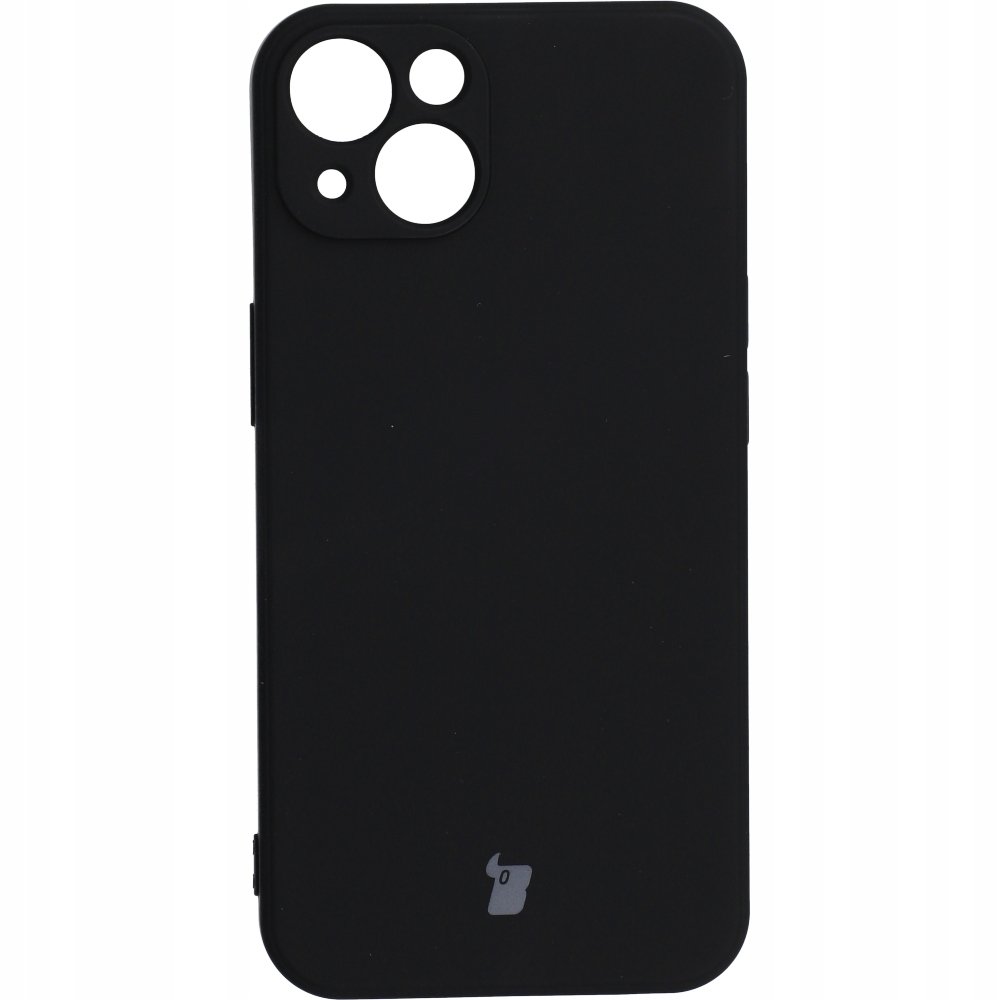 Bizon Etui Case Silicone iPhone 13 czarne BCSIP13BK