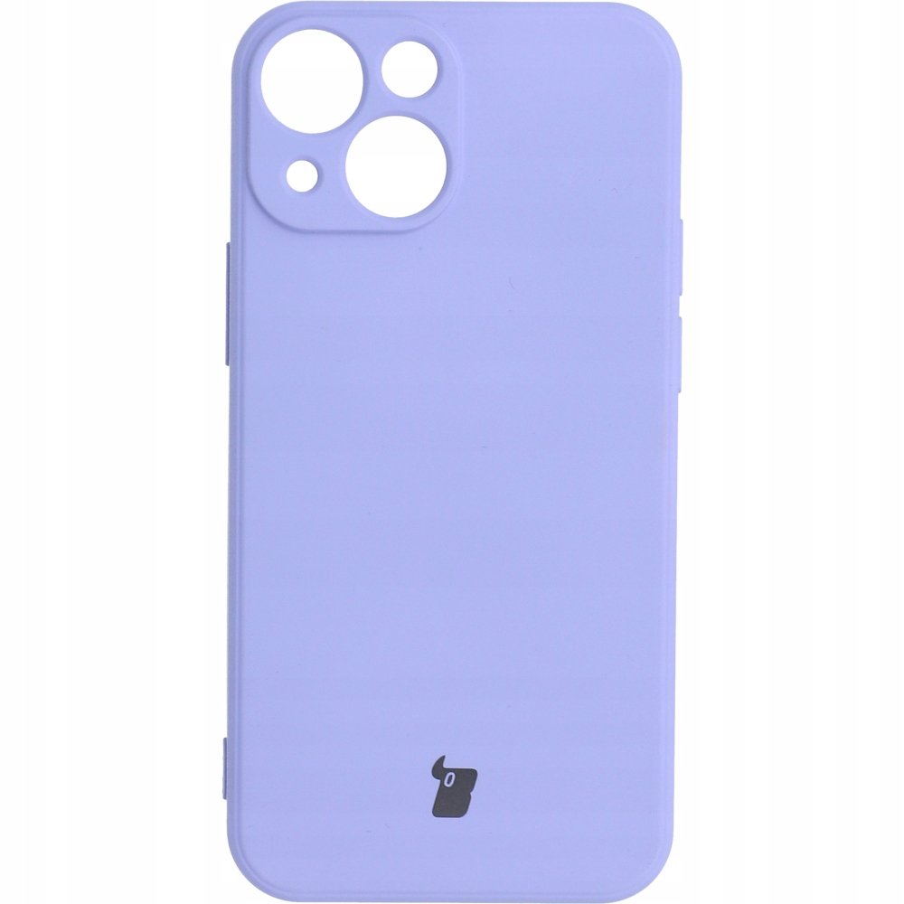 Bizon Etui Case Silicone iPhone 13 Mini fioletowe