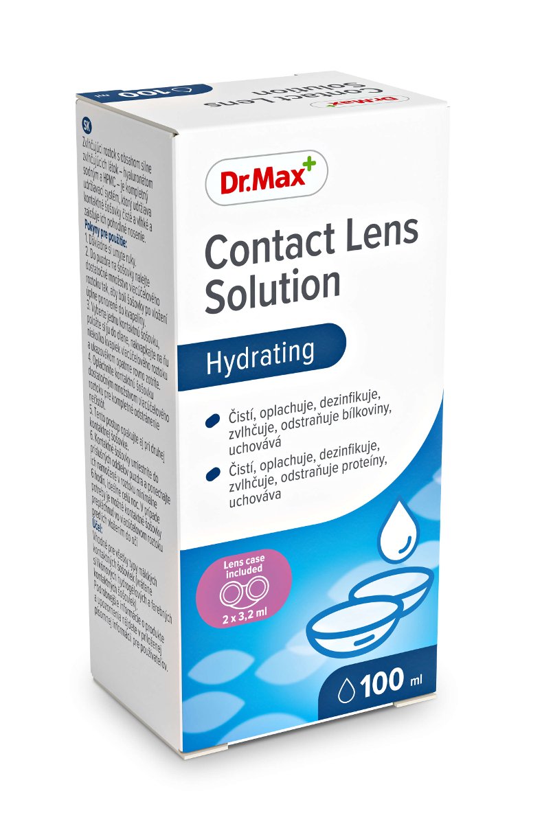 Dr.Max, Contact Lens Solution, płyn do soczewek kontaktowych, 100 ml