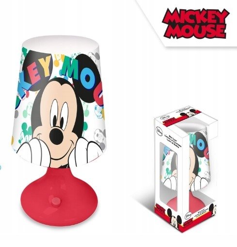 Lampka Nocna Led Na Baterie Myszka Miki Mickey