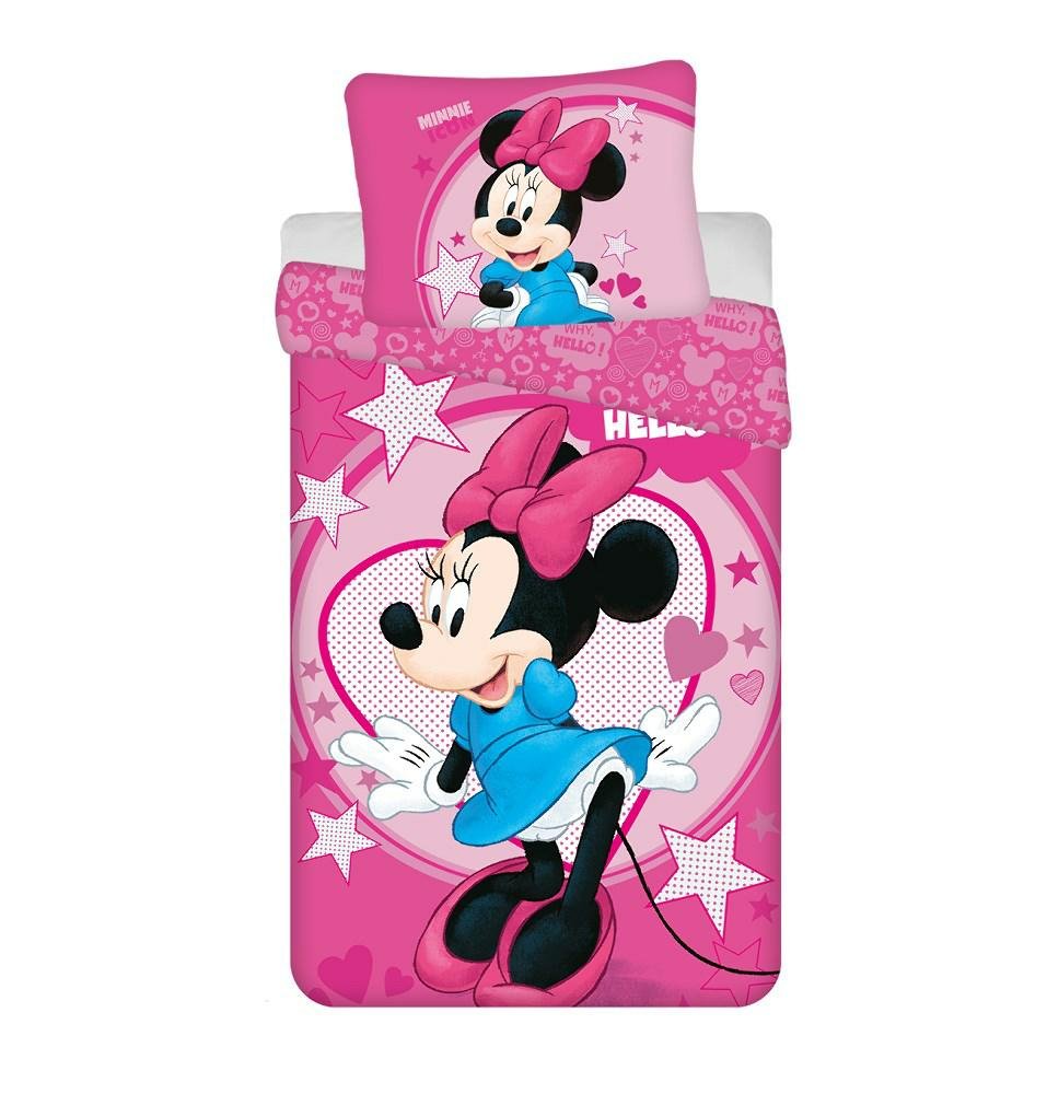 Jerry Fabrics pościel Minnie Hello micro