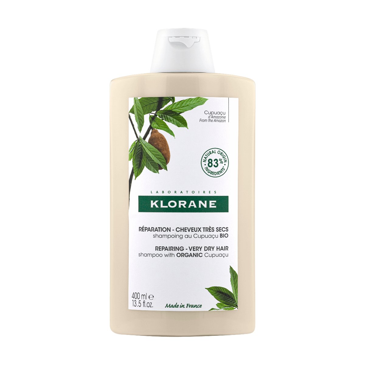 Klorane Szampon z Organicznym Cupuacu 400ml