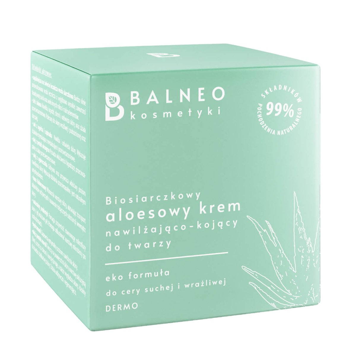 Balneo MALINOWE HOTELE SP Z O.O ALOESOWA krem 50ml