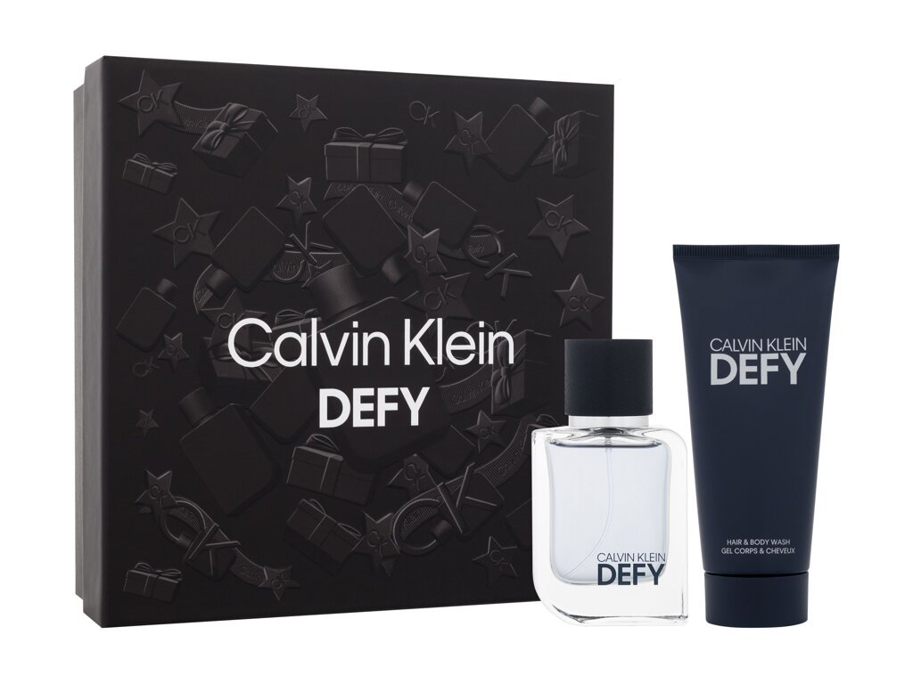Фото - Інша косметика Calvin Klein Defy zestaw EDT 50 ml + żel pod prysznic 100 ml dla mężczyzn 