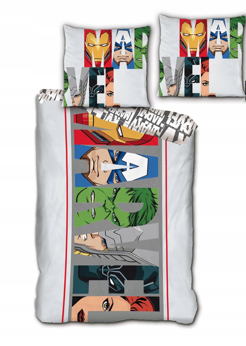 Marvel Comics Bohater Komplet Pościeli 140X200