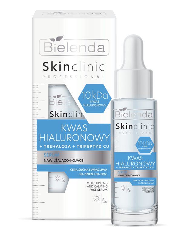 Bielenda Skin Clinic Professional Kwas Hialuronowy serum nawilżająco-kojące 30ml