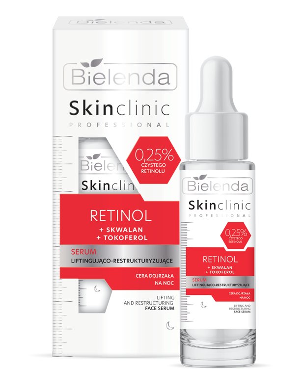 Bielenda Skin Clinic Professional Retinol Serum liftingująco restrukturyzujące 30ml