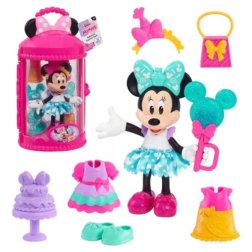Zestaw Do Zabawy Minnie Mouse Słodkie Przyjęcie Figurka + Akcesoria