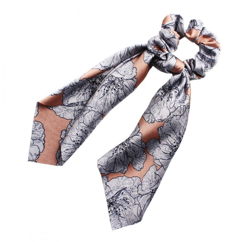 Gumka do włosów, apaszka długa, Print PIN UP GUM67