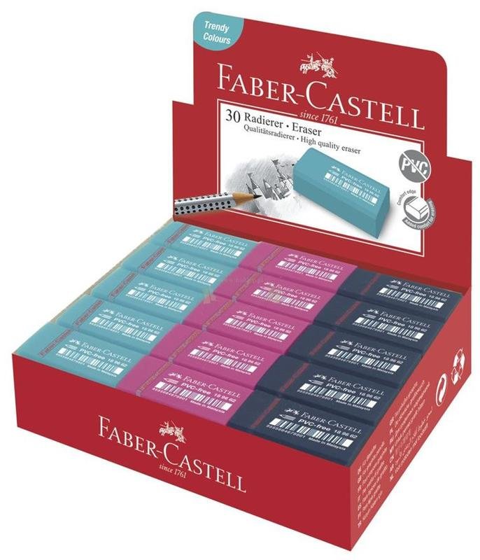 Gumka Do Ścierania Dust-Free Kolory Trend, Faber-Castell