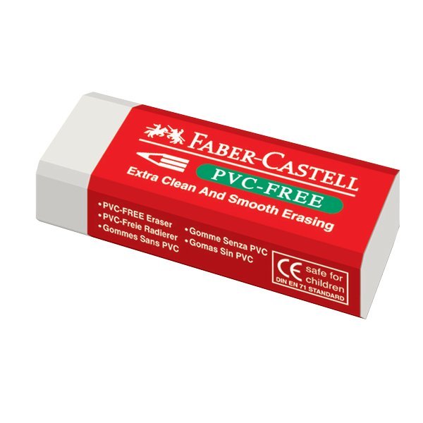 Faber-Castell FABER CASTELL Gumka kauczukowa PVC-FREE 189520