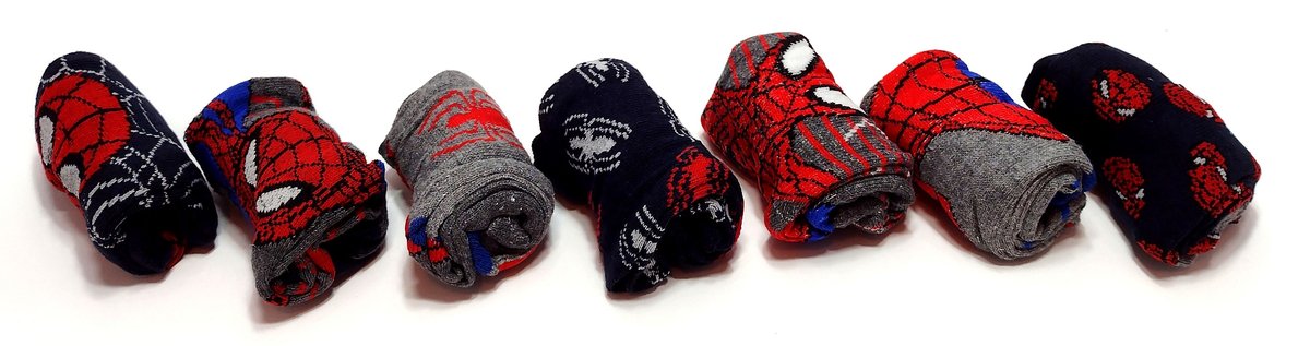 7-Pak Skarpetki Spider-Man Rozm.. 23-26