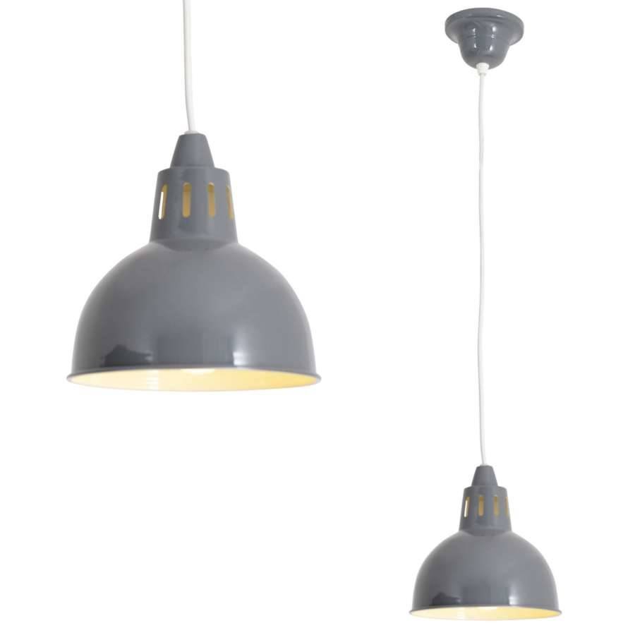 Nave LAMPA wisząca PASTEL CAP 6070316 rustykalna OPRAWA metalowy ZWIS retro vintage grafitowy