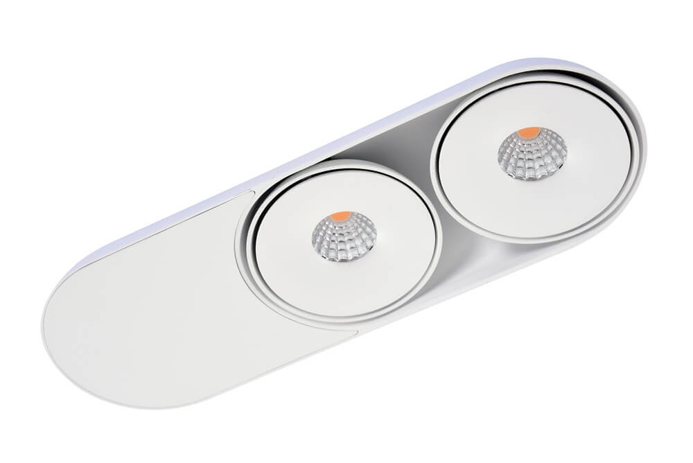 Azzardo TORONTO AZ4072 downlight natynkowy 2x10W/LED IP20 1050lm AZ4072
