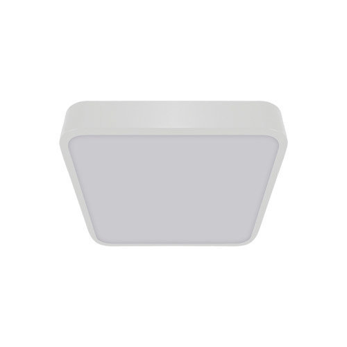 Kwadratowa lampa sufitowa Torem LED 16W biała do jadalni