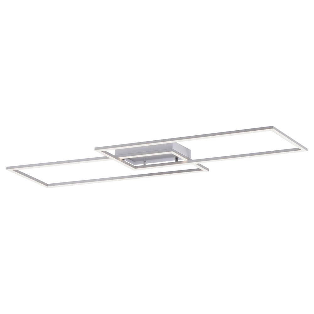 Paul Neuhaus Nowoczesny plafon stal 20W LED ściemnialny - Plazas 2