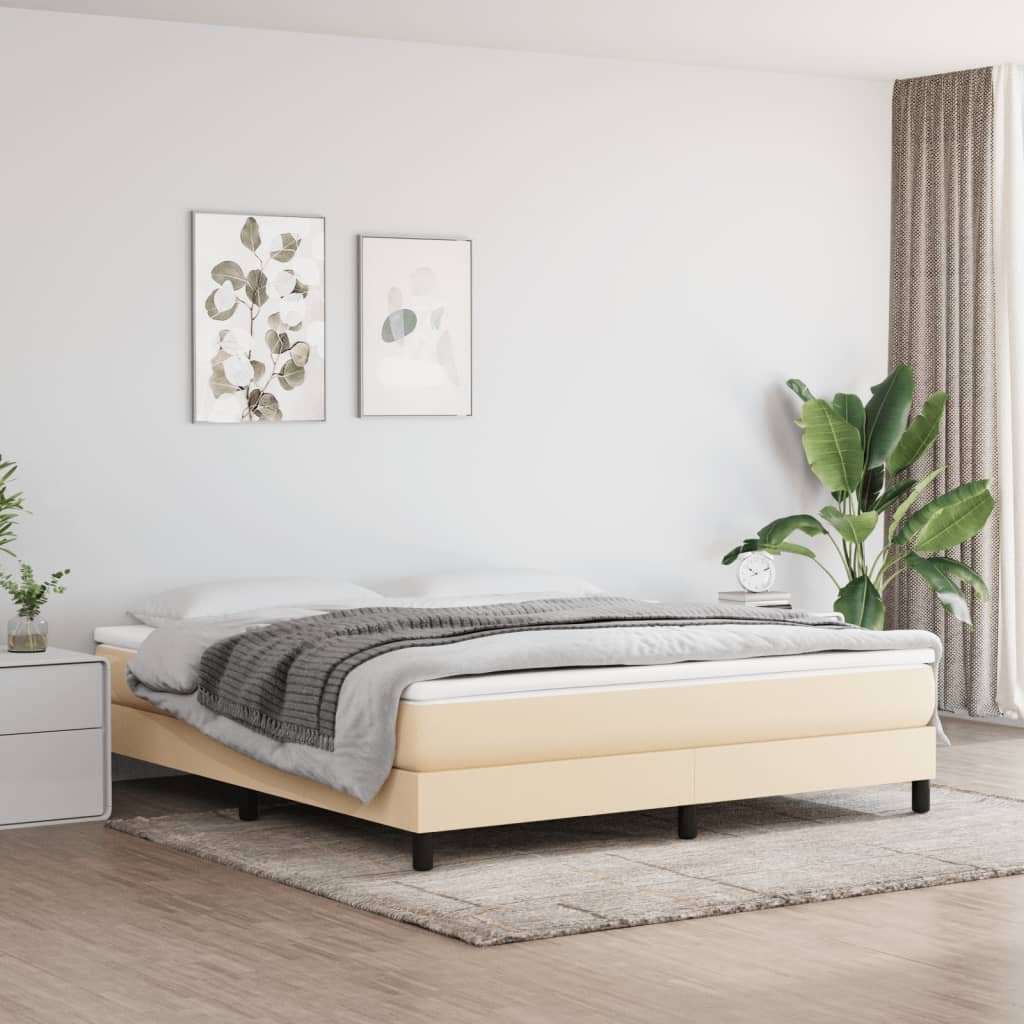 Lumarko Materac kieszeniowy kremowy 160x200