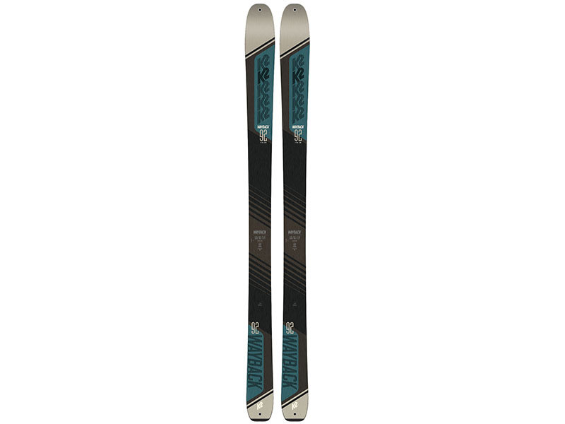 Narty skiturowe K2 Wayback 92 szaro-niebieskie 10G0205.101.1 174
