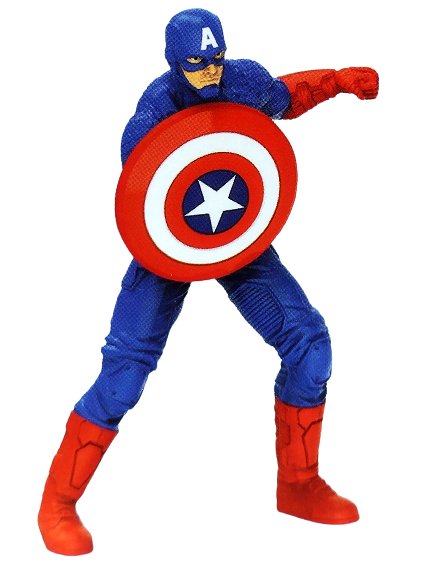 Mini Figurka Kapitan Ameryka. Marvel 6 Cm