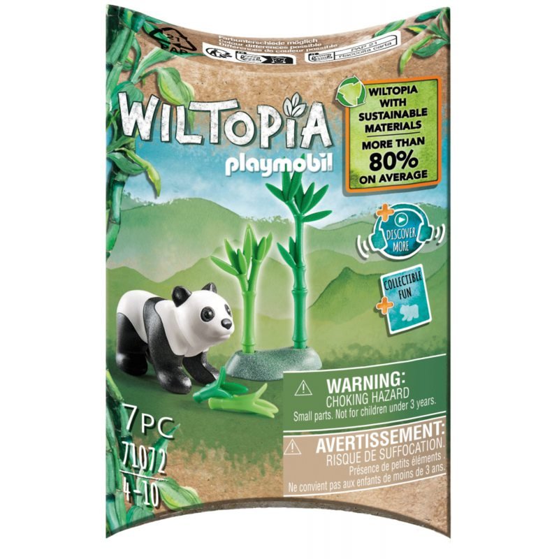 PLAYMOBIL, Wiltopia - Mała panda, 71072