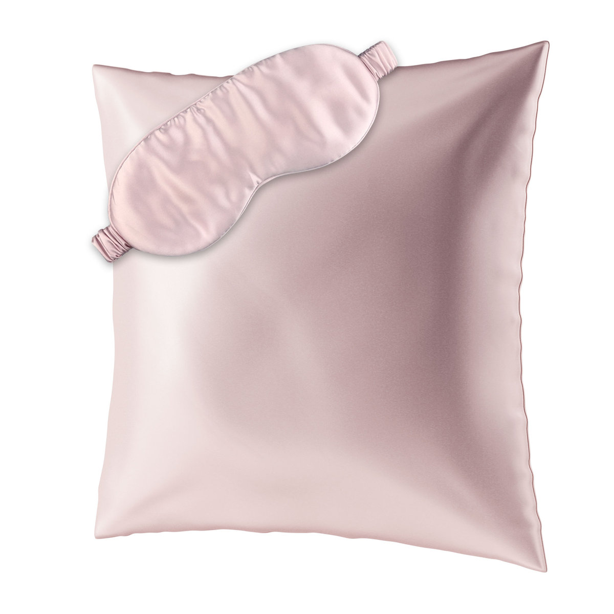 Beauty Sleep Set L Jedwabna Poszewka Na Poduszkę (80X80) I Opaska Na Oczy Do Spania