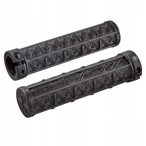 Chwyty Rowerowe Supacaz Lock-On Czarne