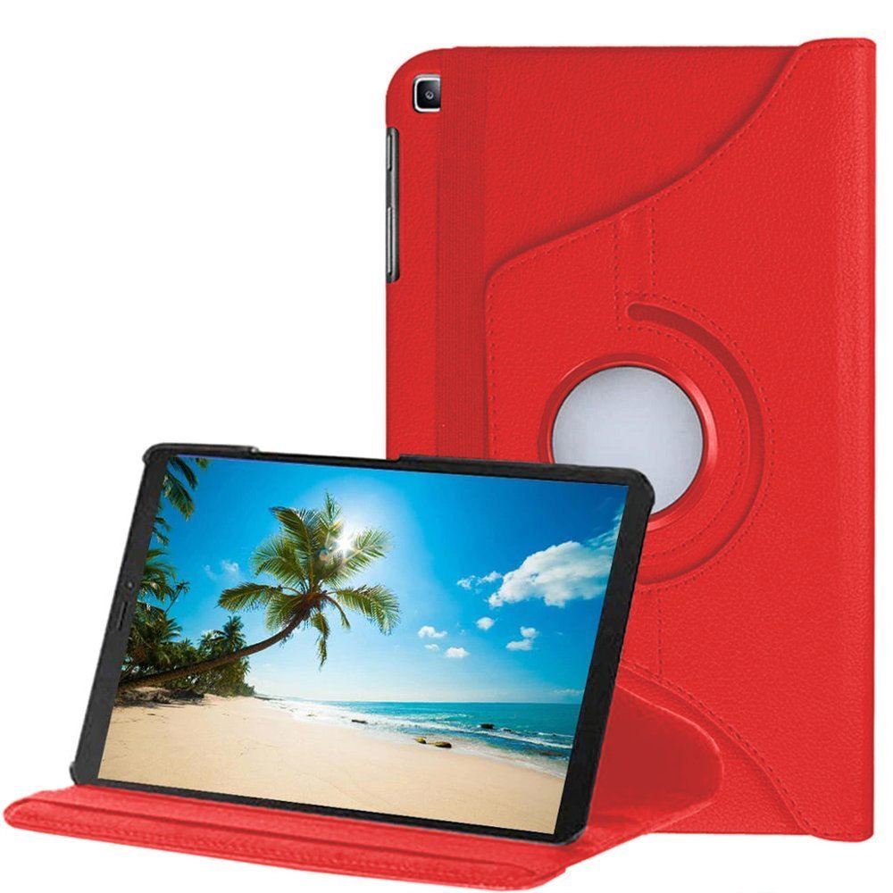 Samsung Strado Etui obrotowe do Galaxy Tab A7 Lite (Czerwone) DNET360A7L87.RED