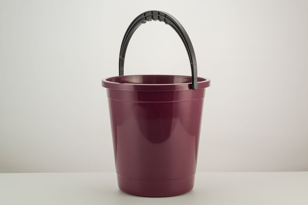 Wiadro plastikowe 12 l mix kolorów