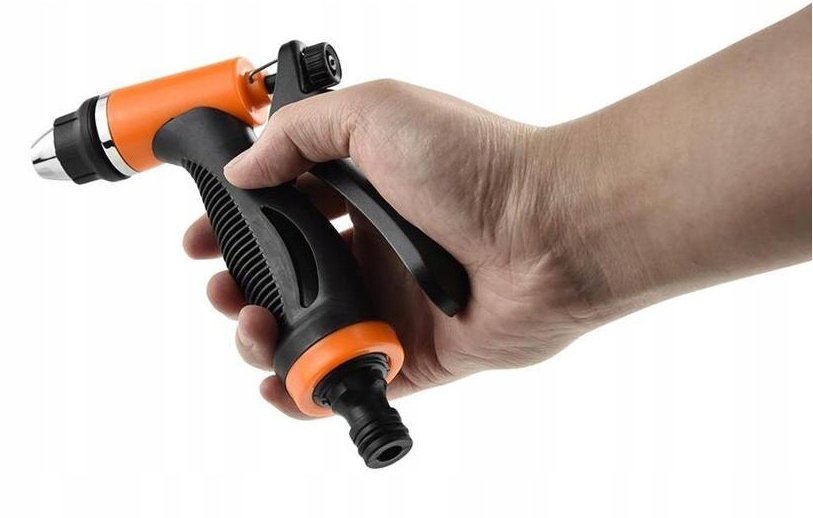 Pistolet Do Podlewania Woda Regulowany - Metalowy
