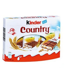 Kinder, wafelek Kinder Country, 9 x 23,5 g