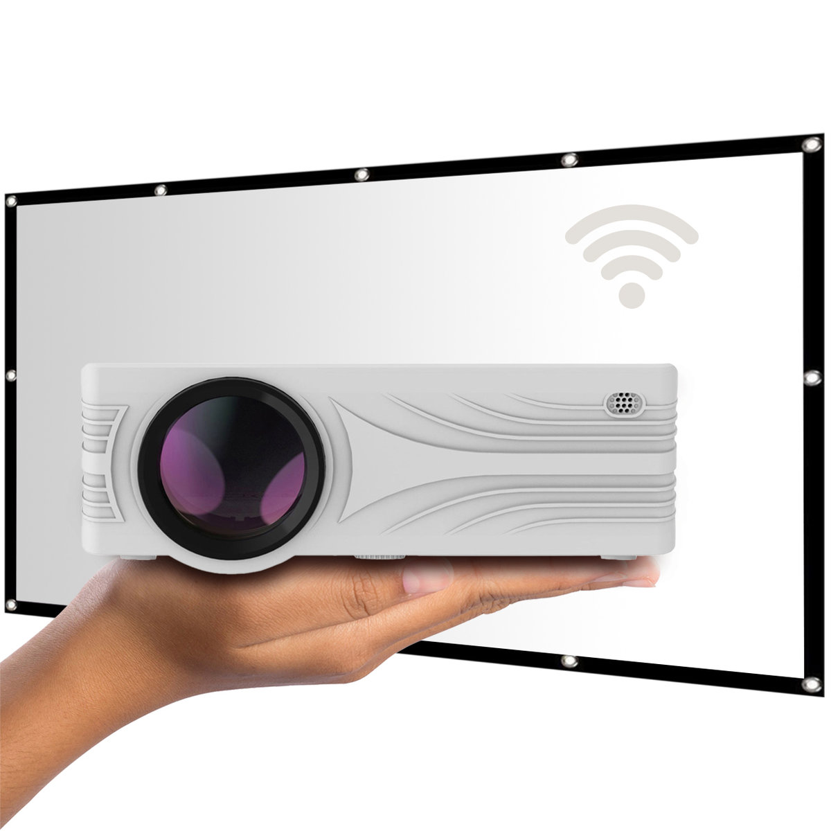 Optoma Lv-Hd240 Wi-Fi Bundle Projektor Led Z Wbudowanym Akumulatorem Lv-Sta100Fpd
