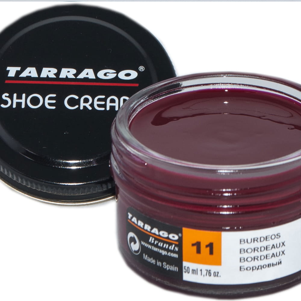 TARRAGO SHOE CREAM Pasta krem do skór BORDOWY 11