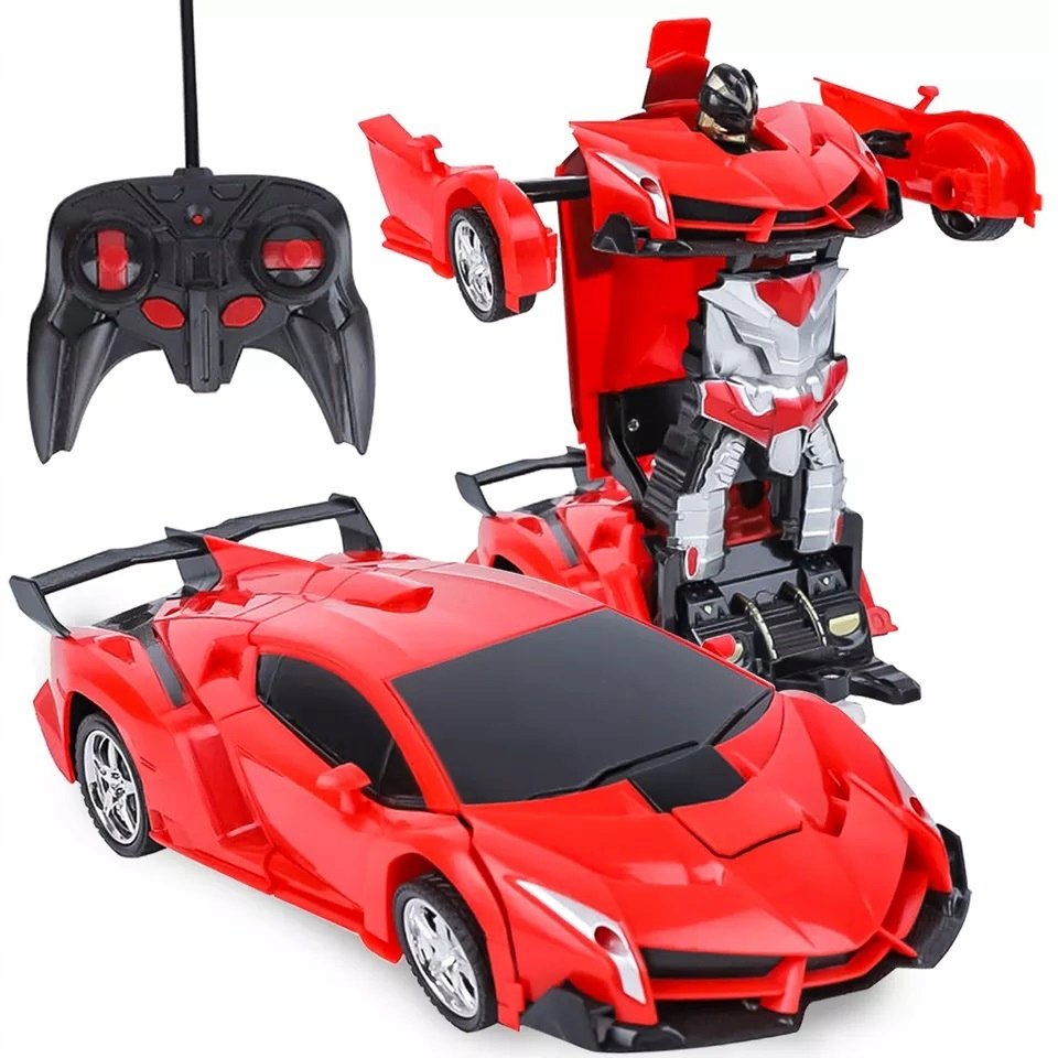 Robot Zdalnie Sterowany 2W1 Transformacja Pilot