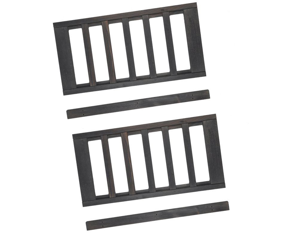 Półka 2 Szt Na Skrzynki Do Regału Drewnianego Lsr Szary 70X33 Cm Drewno Sosnowe / Wamar-Sosenka