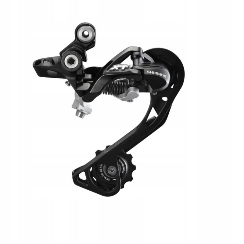 SHIMANO Przerzutka tylna Deore XT RD-M781 czarny / Długość wózka: długi - SGS / Ilość biegów: 10 / Mocowanie: rama z hakiem IRDM781SGSL