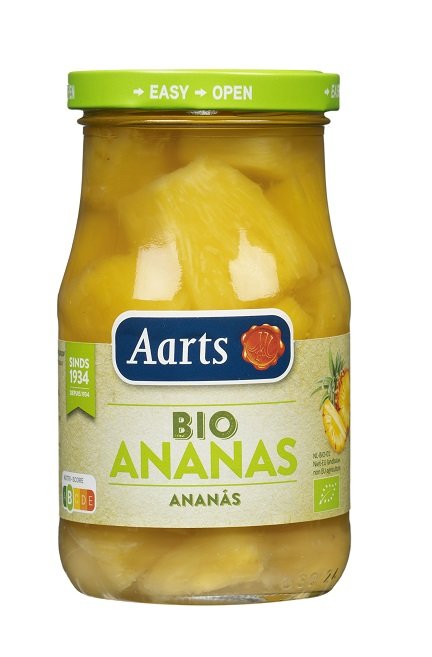 Lumarko Ananas Kawałki W Lekkim Syropie Bio 350 G (190 G) (Słoik)