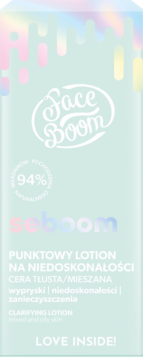 FACEBOOM Seboom Punktowy lotion na niedoskonałości, 15 g