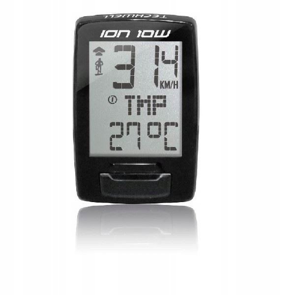 Techwell Licznik Bezprzewodowy Ion-10W Czarny