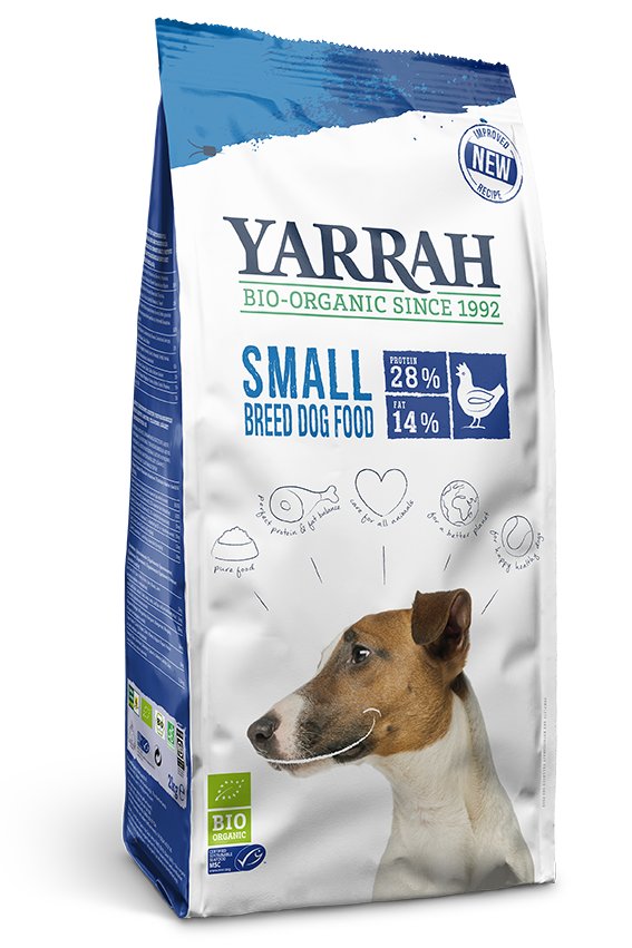 (Dla Psa Małej Rasy) Karma Z Kurczakiem Bio 2 Kg - Yarrah