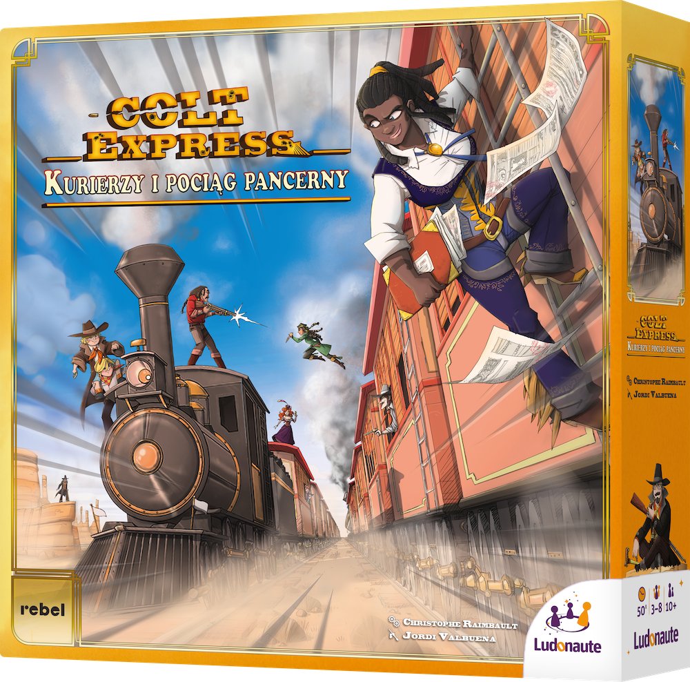 Colt Express: Kurierzy i pociąg pancerny Rebel