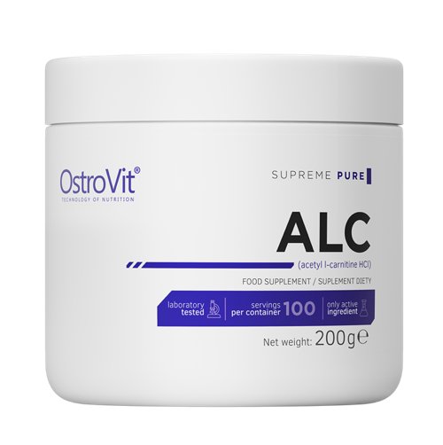 OstroVit ALC - Acetylo L-Karnityna 200g naturalny