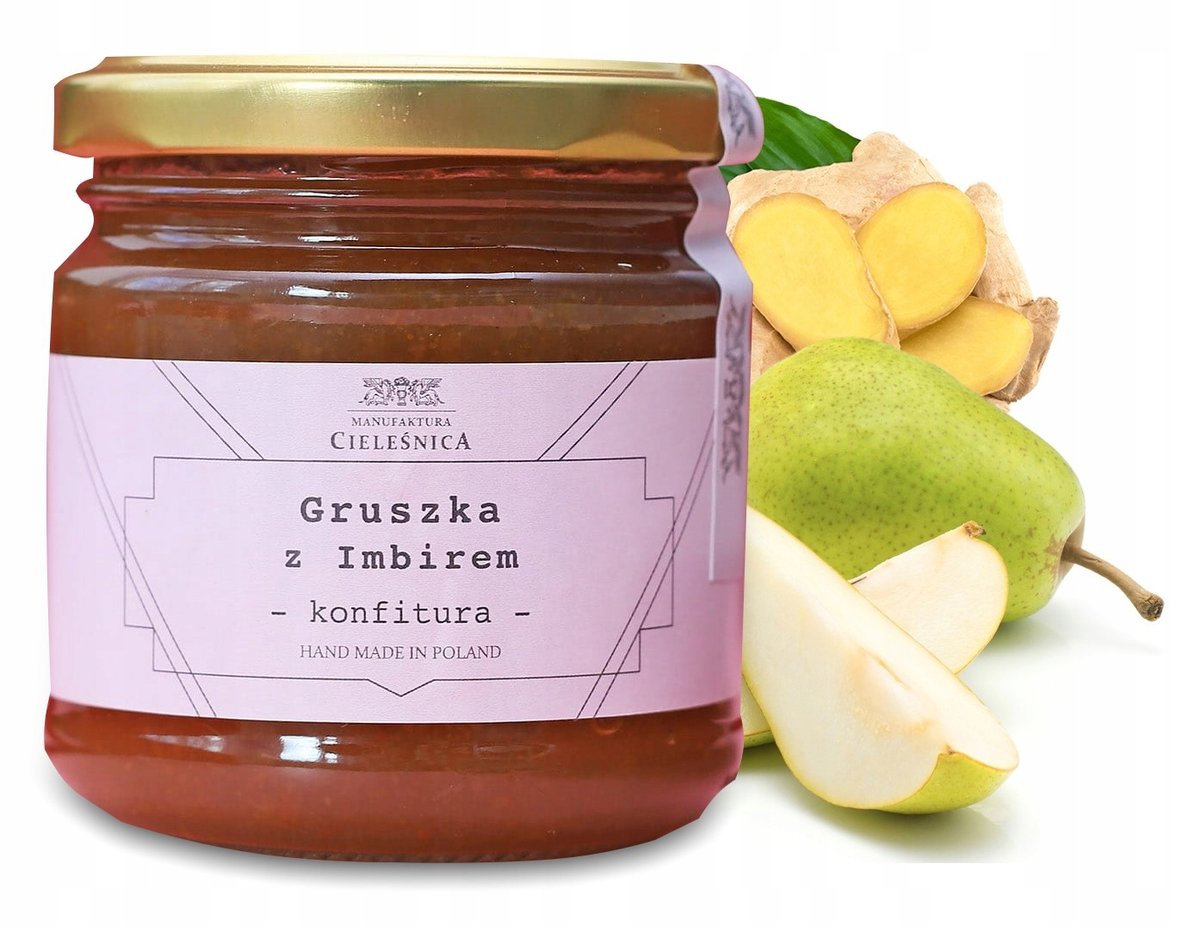 Cieleśnica Konfitura Gruszka Z Imbirem 180G