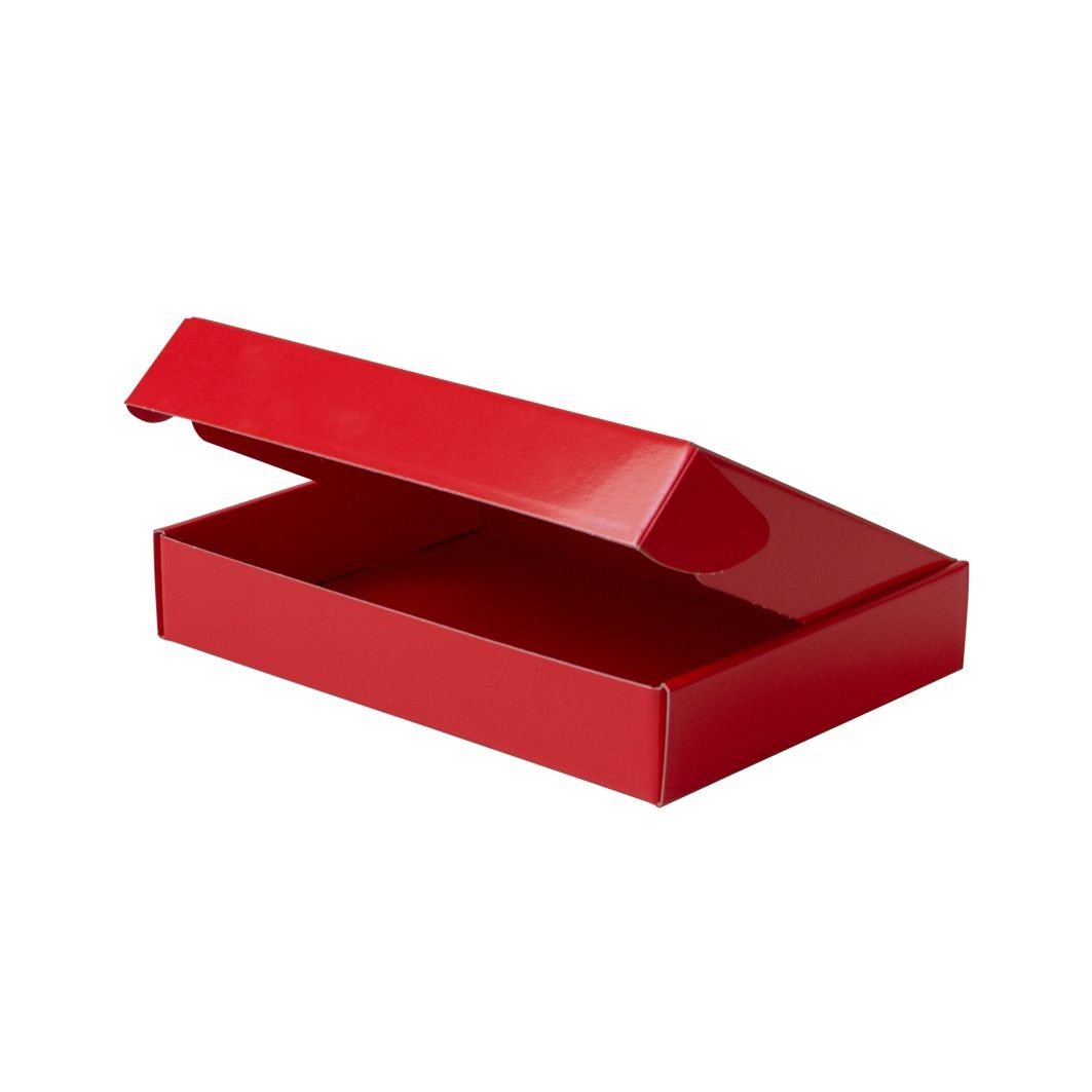 Pudełko Lakierowane 305X215X53Mm Czerwone F427
