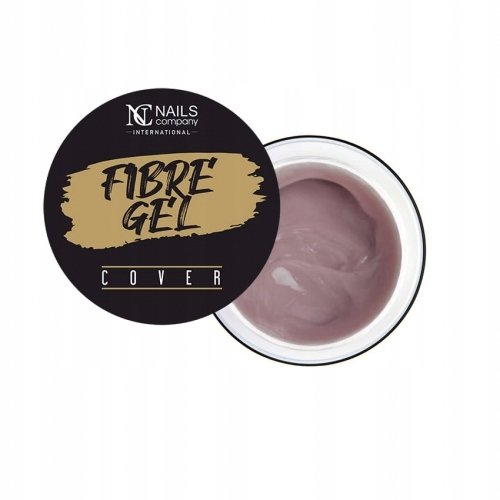 NC Nails, Żel budujący Fibre Gel Cover, 15 g