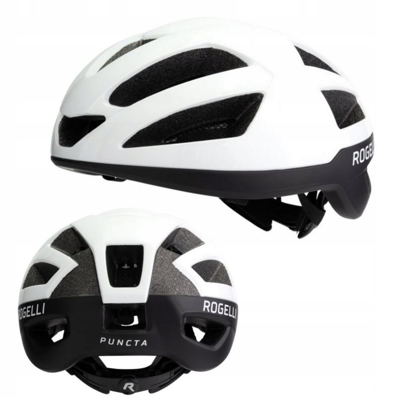 Rogelli Puncta Kask Rowerowy Biały