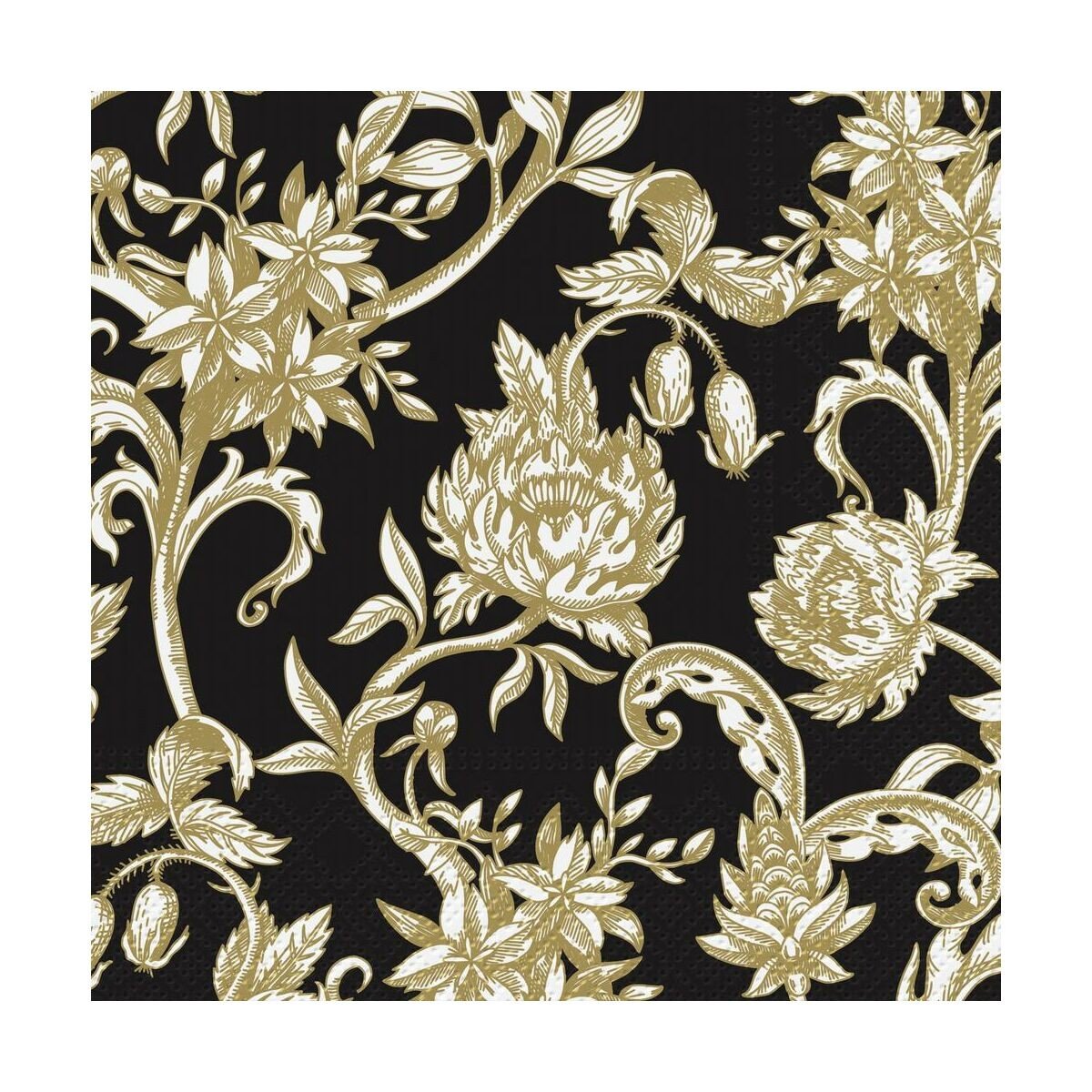 Paw DECOR COLLECTION Serwetki Baroque Flowers 33 x 33 cm 20 szt.