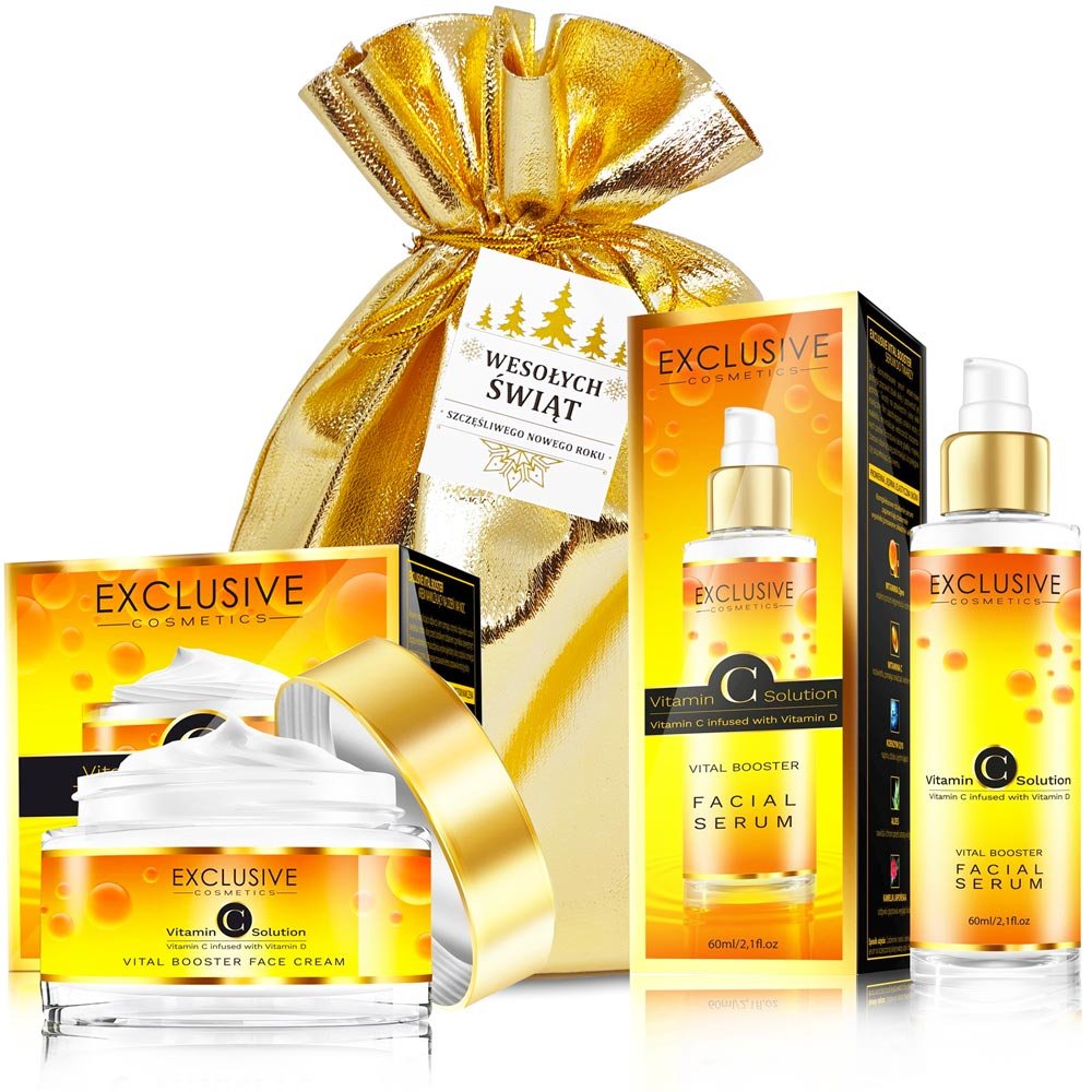 Zestaw Kosmetyków dla Kobiet na Prezent Serum + Krem Exclusive Cosmetics