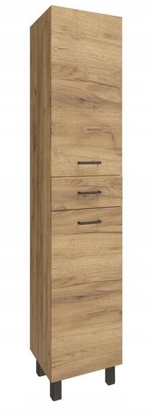 Słupek Łazienkowy Stojący Mea Dąb Craft 179 Cm