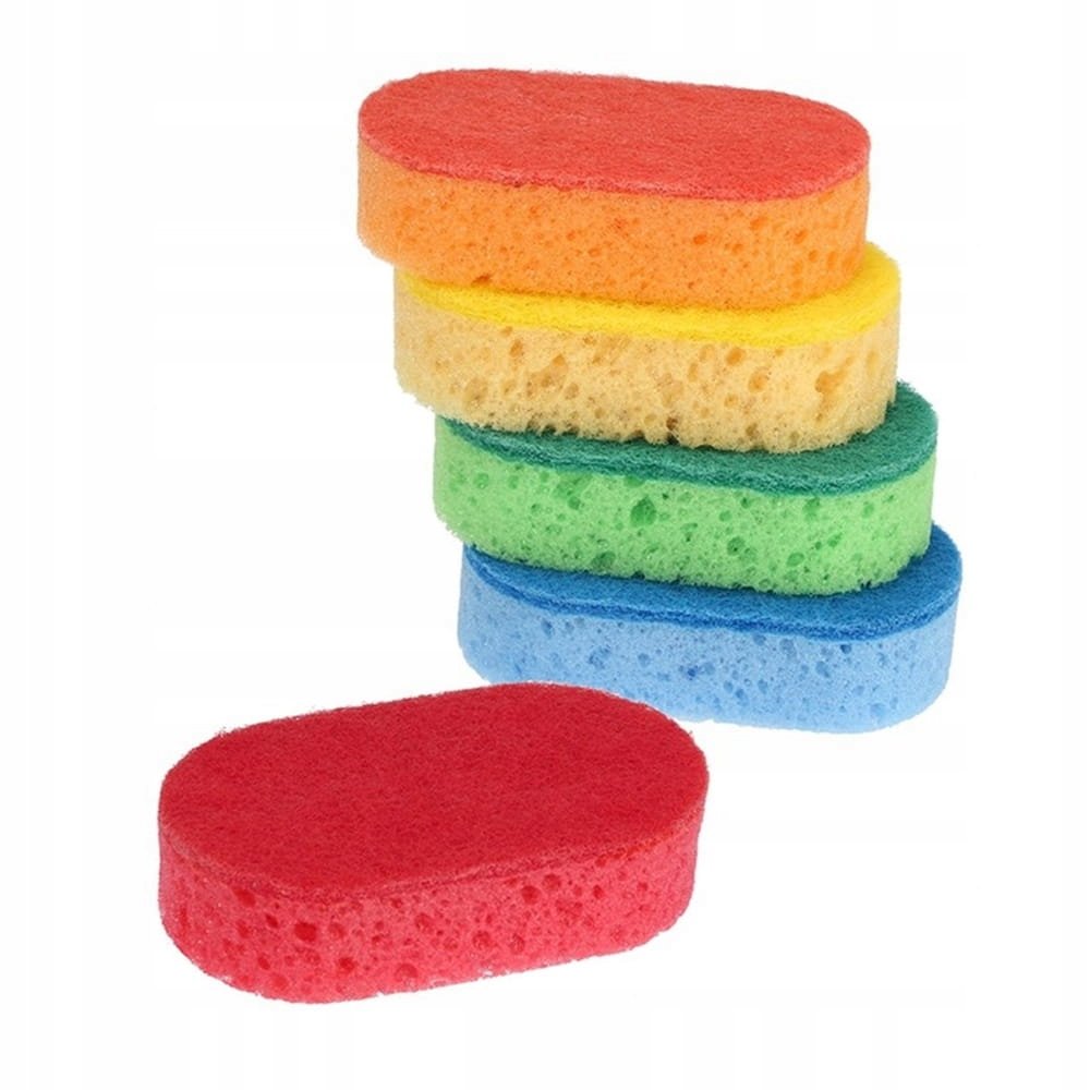 Gąbki Do Mycia Naczyń Kuchenne 5 Szt.