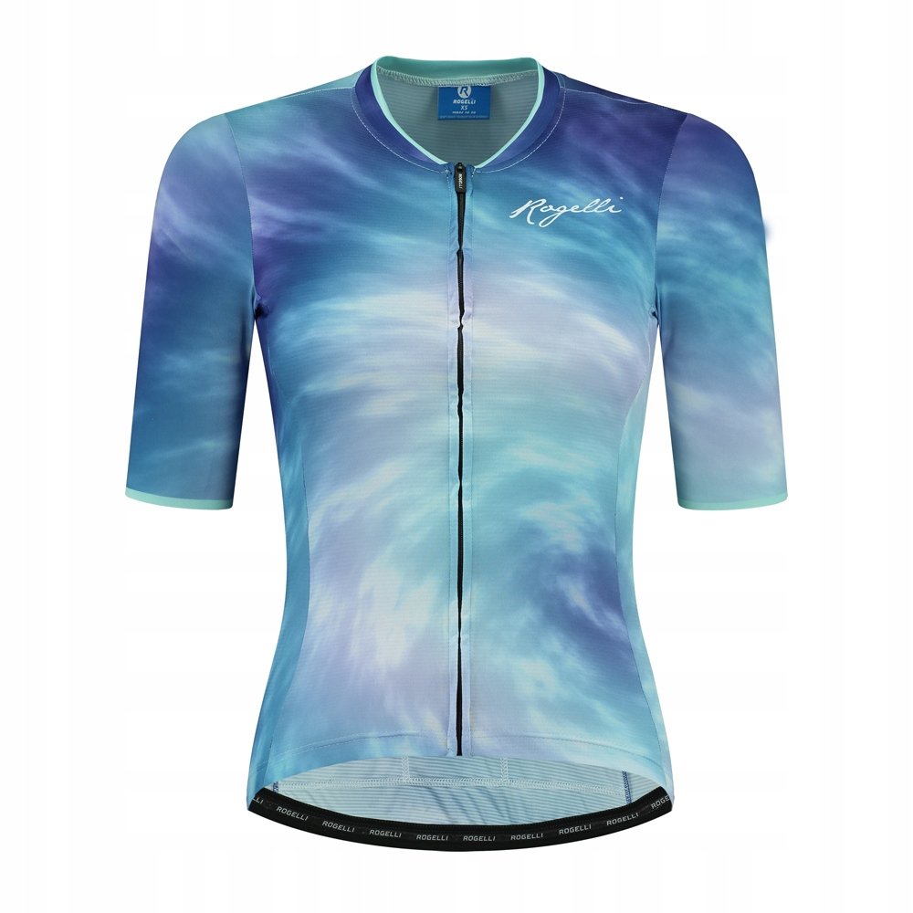 Rogelli Tie Dye - Modna, Damska Koszulka Rowerowa